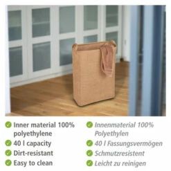 Wenko Wäschesammler Juna Eckig 23 Wenko Wäschesammler Juna Eckig -Günstiges Wenko Geschäft unnamed file 3717