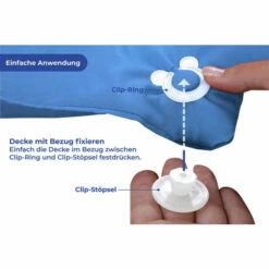 Wenko Bettdecken-Clips 4er Set -Günstiges Wenko Geschäft unnamed file 3822