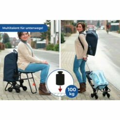 Wenko Einkaufstrolley Mit Sitz -Günstiges Wenko Geschäft unnamed file 3831