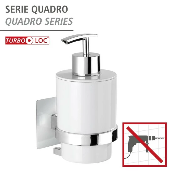Wenko Turbo-Loc® Seifenspender Quadro 6 Wenko Turbo-Loc® Seifenspender Quadro – Bild 4