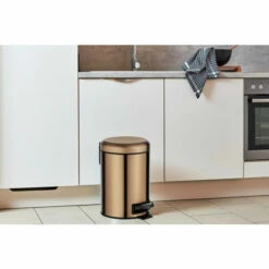 Wenko Kosmetik Treteimer Leman Metallic-Kupfer 3 L -Günstiges Wenko Geschäft unnamed file 3946