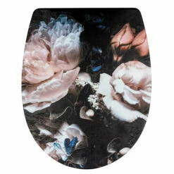 Wenko Premium WC-Sitz Peony Mit Relief