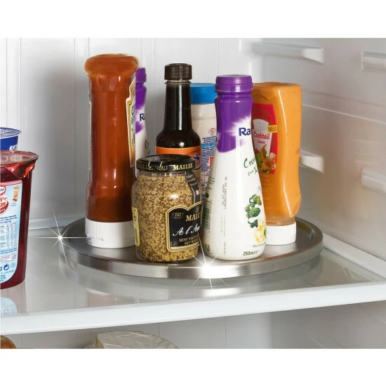 Wenko Schrankrondell Uno Edelstahl 7 Wenko Schrankrondell Uno Edelstahl – Bild 5