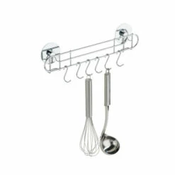 Wenko TurboFIX Küchen-Reling Mit 6 Haken -Günstiges Wenko Geschäft unnamed file 4225