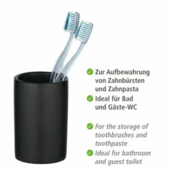 Wenko Zahnputzbecher Polaris Schwarz Matt 11 Wenko Zahnputzbecher Polaris Schwarz Matt -Günstiges Wenko Geschäft unnamed file 4241