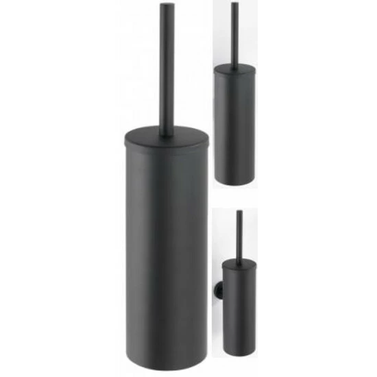 Wenko WC-Garnitur Bosio Geschlossen Edelstahl Black Matt 11 Wenko WC-Garnitur Bosio Geschlossen Edelstahl Black Matt – Bild 9