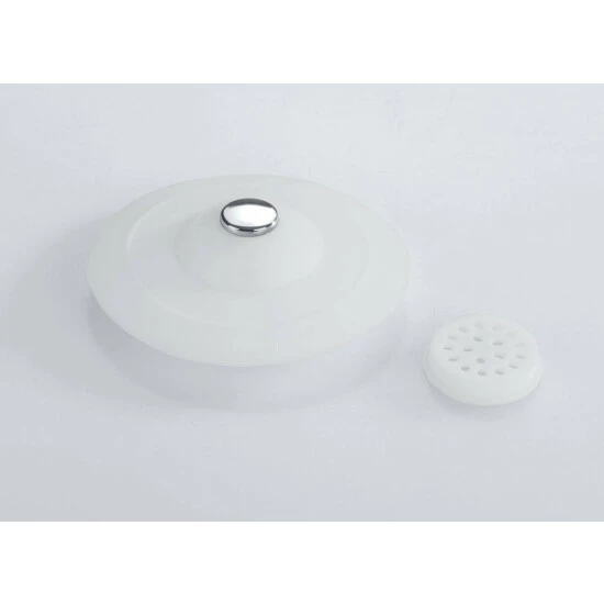 Wenko Silikon Abfluss-Stöpsel Sore, Weiß 6 Wenko Silikon Abfluss-Stöpsel Sore, Weiß – Bild 4