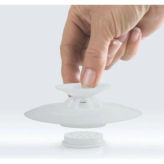 Wenko Silikon Abfluss-Stöpsel Sore, Weiß 7 Wenko Silikon Abfluss-Stöpsel Sore, Weiß – Bild 5