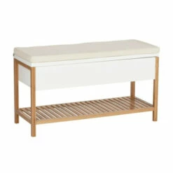 Wenko Schuhbank Mit Staufach Finja