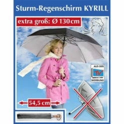 Wenko Sturm-Regenschirm Kyrill -Günstiges Wenko Geschäft unnamed file 4414