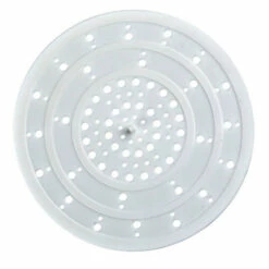 Wenko Abfluss-Sieb Silikon Weiß