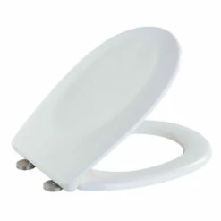 WENKO Toilettensitz Varoni Weiß - WC-Sitz Mit Absenkautomatik (Easy Close) Und Komfortabler Fix Clip Befestigung -Günstiges Wenko Geschäft unnamed file 4524