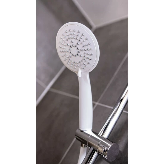 Wenko Duschkopf Young Weiß Ø 11 Cm 5 Wenko Duschkopf Young Weiß Ø 11 Cm – Bild 3