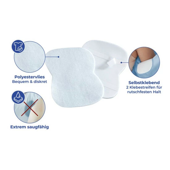 Wenko Achselpads Weiß 24er Set 8 Wenko Achselpads Weiß 24er Set – Bild 6