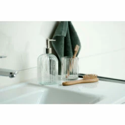 Wenko Seifenspender Vetro Transparent Eckig Echtglas -Günstiges Wenko Geschäft unnamed file 4560