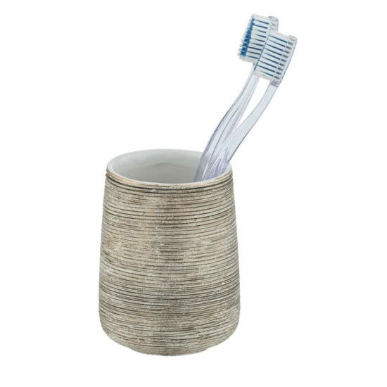 Wenko Zahnputzbecher Fedio Keramik 4 Wenko Zahnputzbecher Fedio Keramik – Bild 2