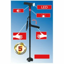 Multifunktionaler Spazierstock Mit LED-Licht, WENKO - WENKO -Günstiges Wenko Geschäft unnamed file 4631