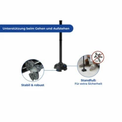 Multifunktionaler Spazierstock Mit LED-Licht, WENKO - WENKO -Günstiges Wenko Geschäft unnamed file 4635