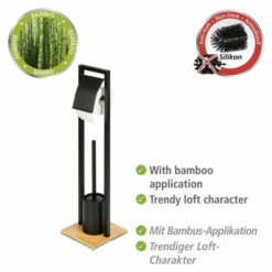 Wenko WC-Bürstenhalter Bambusa 16 Wenko WC-Bürstenhalter Bambusa -Günstiges Wenko Geschäft unnamed file 4650