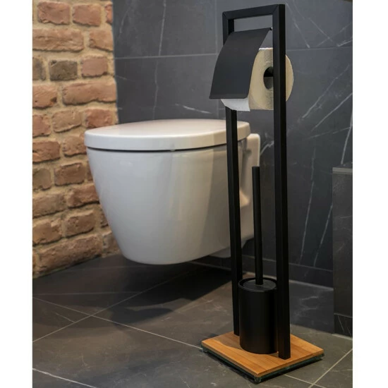 Wenko WC-Bürstenhalter Bambusa 12 Wenko WC-Bürstenhalter Bambusa – Bild 10