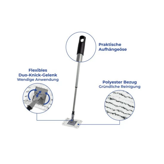 Wenko Teleskop Bad- Und Fliesenwischer Profi Inkl. 2 Bezügen 12 Wenko Teleskop Bad- Und Fliesenwischer Profi Inkl. 2 Bezügen – Bild 10