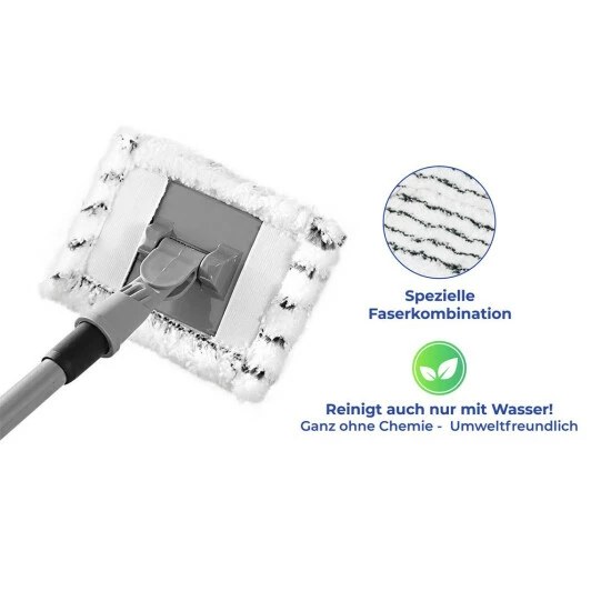Wenko Teleskop Bad- Und Fliesenwischer Profi Inkl. 2 Bezügen 13 Wenko Teleskop Bad- Und Fliesenwischer Profi Inkl. 2 Bezügen – Bild 11