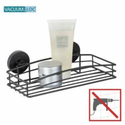 Wenko Vacuum-Loc® Wandablage Schwarz -Günstiges Wenko Geschäft unnamed file 4693