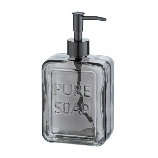 Wenko Seifenspender Pure Soap, Grau 3 Wenko Seifenspender Pure Soap, Grau