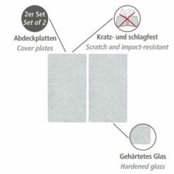 Wenko Herdabdeckplatte Transparent 2er Set -Günstiges Wenko Geschäft unnamed file 4727