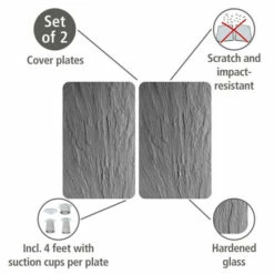 Wenko Herdabdeckplatte Universal Schiefer 2er Set -Günstiges Wenko Geschäft unnamed file 4784