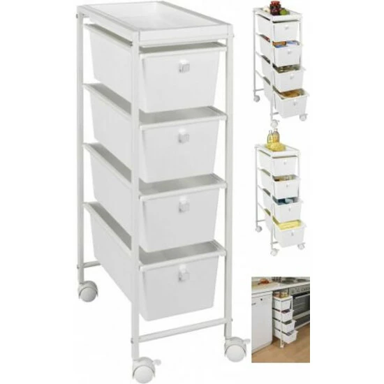 Wenko Schubladenwagen Gala 7 Wenko Schubladenwagen Gala – Bild 5