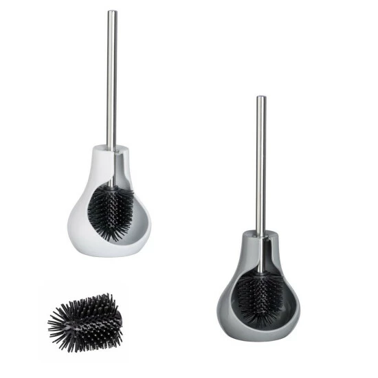 Wenko Keramik WC-Garnitur Drop Neo Grau Keramik 6 Wenko Keramik WC-Garnitur Drop Neo Grau Keramik – Bild 4