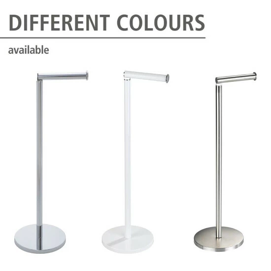 Wenko Stand Toilettenpapierhalter 2 In 1 Matt 3 Wenko Stand Toilettenpapierhalter 2 In 1 Matt