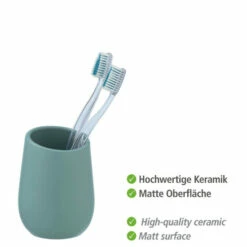 Wenko Zahnputzbecher Badi Blaugrau Keramik 20 Wenko Zahnputzbecher Badi Blaugrau Keramik -Günstiges Wenko Geschäft unnamed file 4920