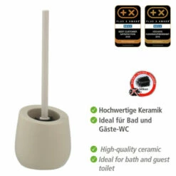 Wenko WC-Garnitur Badi Beige Keramik -Günstiges Wenko Geschäft unnamed file 4935