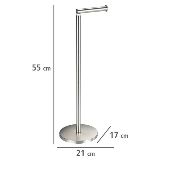 Wenko Stand Toilettenpapierhalter 2 In 1 Matt 11 Wenko Stand Toilettenpapierhalter 2 In 1 Matt – Bild 9