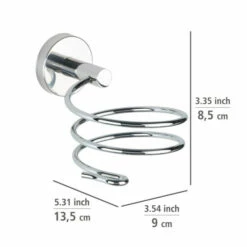 Wenko Haartrocknerhalter Bosio Glänzend Edelstahl -Günstiges Wenko Geschäft unnamed file 4972