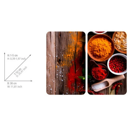 Wenko Herdabdeckplatte Universal Gewürze 2er Set 8 Wenko Herdabdeckplatte Universal Gewürze 2er Set – Bild 6