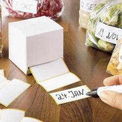 Wenko Haftetiketten 500 Stück, Mit Dispenser -Günstiges Wenko Geschäft unnamed file 5073