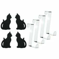 WENKO 4214440500 Tür-Einhängehaken KATZEN 4 Haken Und 4 Magnete -Günstiges Wenko Geschäft unnamed file 5093