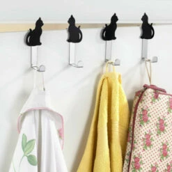 WENKO 4214440500 Tür-Einhängehaken KATZEN 4 Haken Und 4 Magnete -Günstiges Wenko Geschäft unnamed file 5094