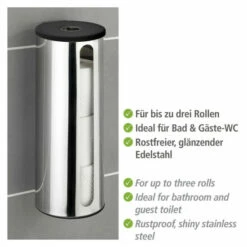 Wenko Turbo-Loc® Edelstahl Ersatzrollenhalter Detroit 19 Wenko Turbo-Loc® Edelstahl Ersatzrollenhalter Detroit -Günstiges Wenko Geschäft unnamed file 5151