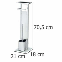Wenko Stand WC-Garnitur Debar Mit Ablage Edelstahl -Günstiges Wenko Geschäft unnamed file 524