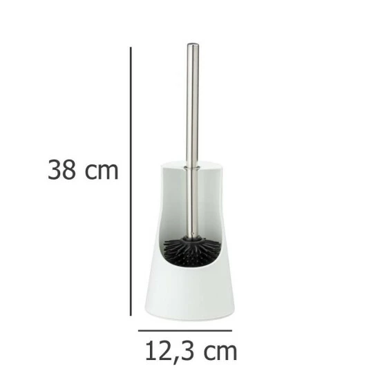 Wenko WC-Garnitur Arese Weiß 8 Wenko WC-Garnitur Arese Weiß – Bild 6