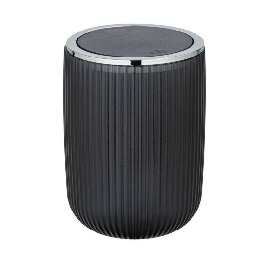 Wenko Schwingdeckeleimer Agropoli S Grau 5 Wenko Schwingdeckeleimer Agropoli S Grau – Bild 3