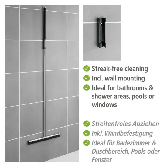 Wenko Edelstahl Boden-und Fensterwischer Rosole 7 Wenko Edelstahl Boden-und Fensterwischer Rosole – Bild 5