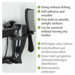 Wenko Static-Loc® Plus Haartrocknerhalter Pavia Schwarz 12 Wenko Static-Loc® Plus Haartrocknerhalter Pavia Schwarz -Günstiges Wenko Geschäft unnamed file 5326
