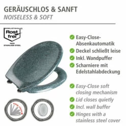 Wenko Premium WC-Sitz Ottana Granit -Günstiges Wenko Geschäft unnamed file 5380