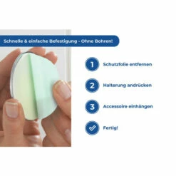 Wenko Turbo-Loc® Antibeschlagspiegel Edelstahl -Günstiges Wenko Geschäft unnamed file 5438