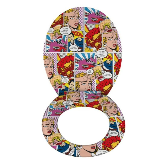Wenko Premium WC-Sitz Pop-Art 7 Wenko Premium WC-Sitz Pop-Art – Bild 5